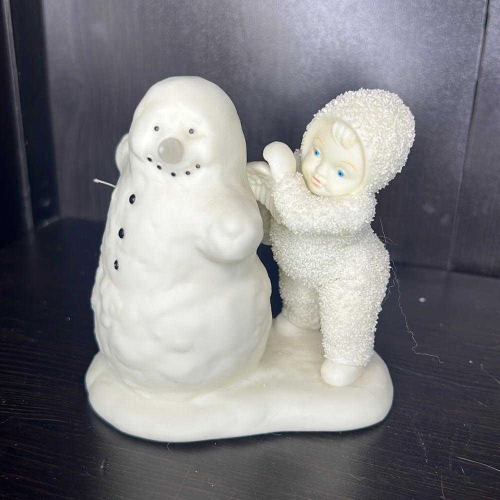 Department 56 Snowbabies "You need wings too"